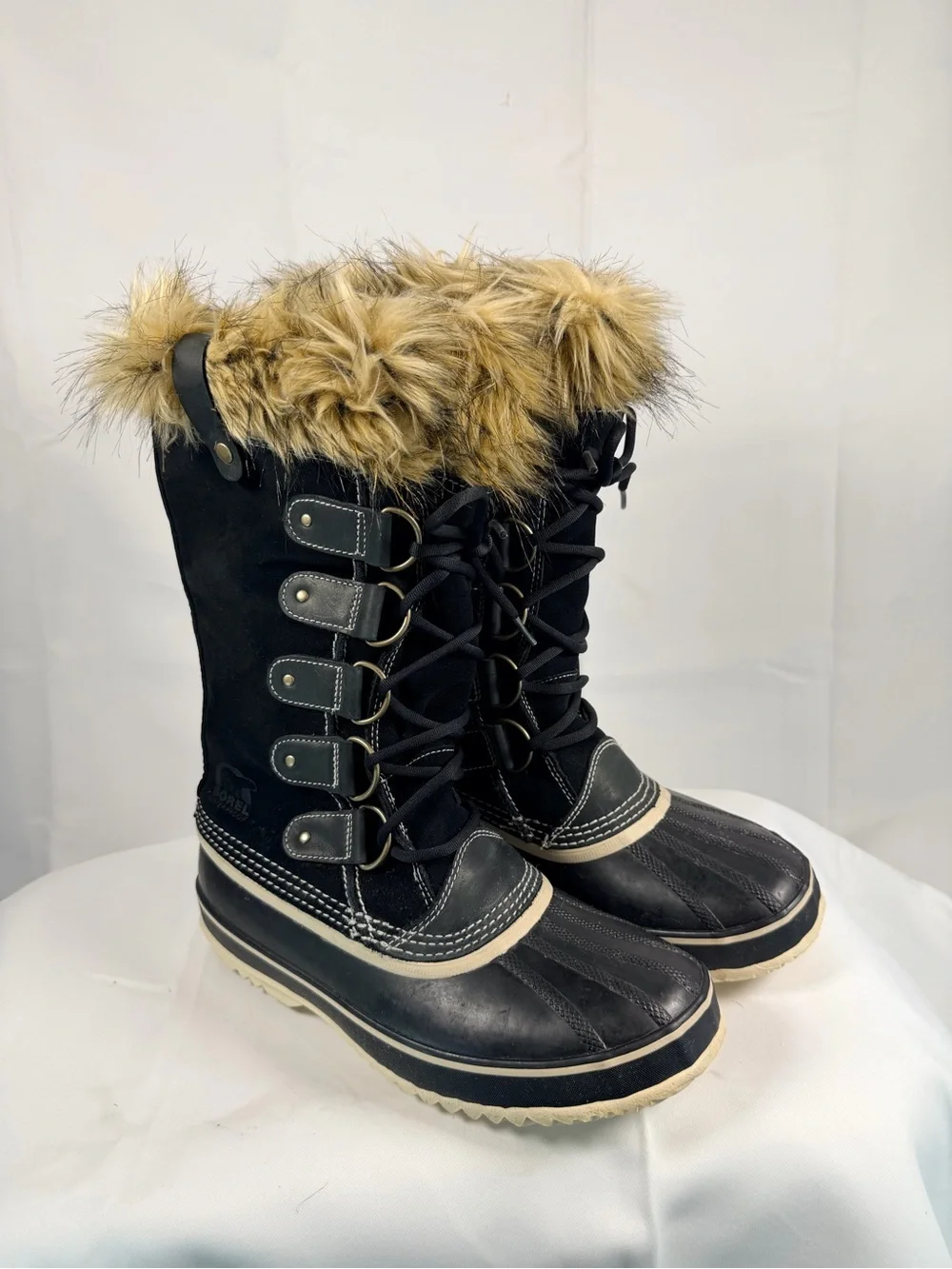 SOREL Women’s Size 10 Boots Tall Joan Of Arctic Style Winter Waterproof Leather